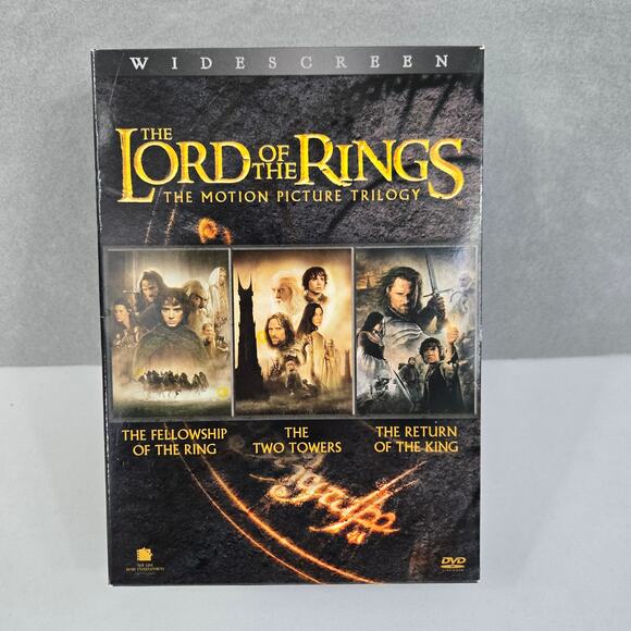 The Lord of the Rings Trilogy Widescreen 6-Disc DVD Set Complete in Box - Picture 2 of 15